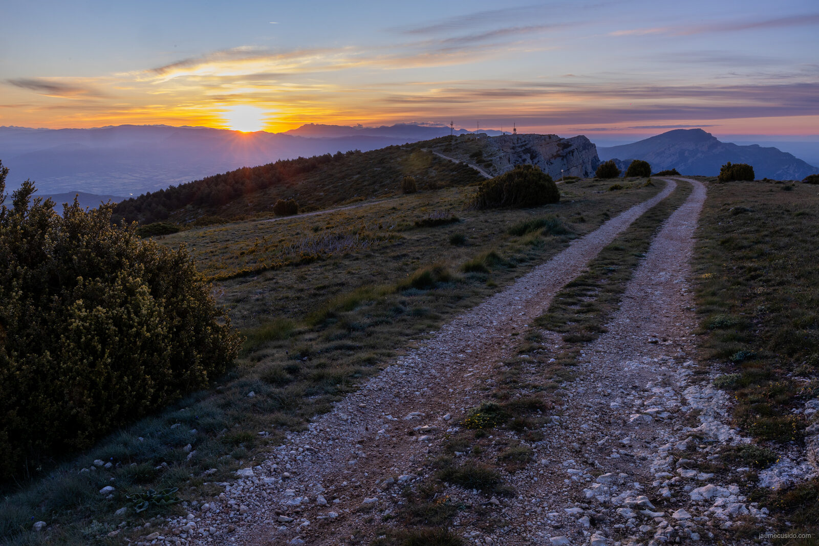 Sortida de sol al Montsec